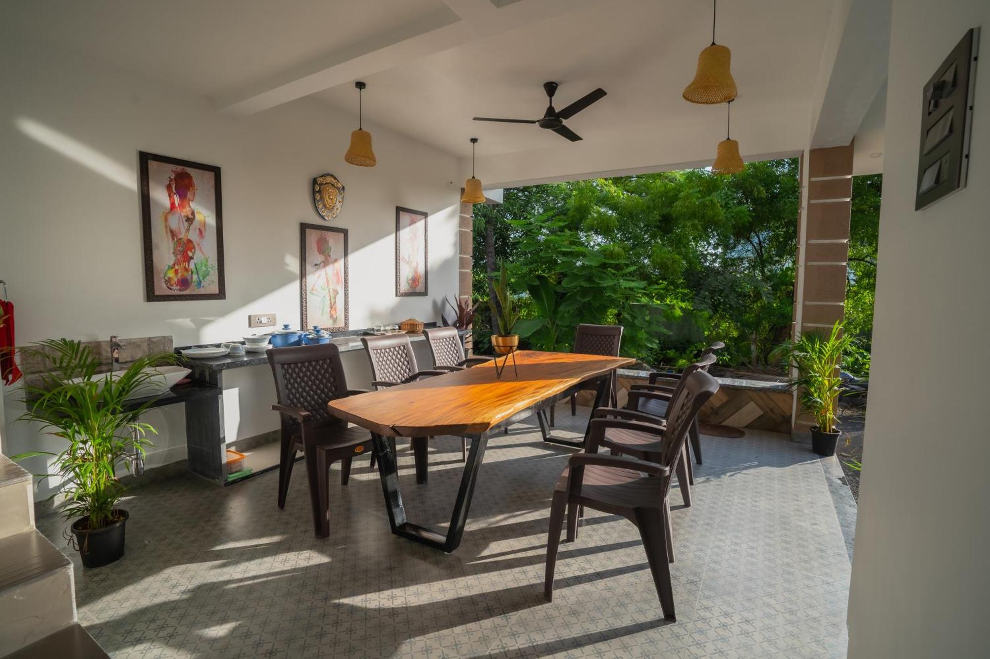 Almond Villa อลีบาก ภายนอก รูปภาพ