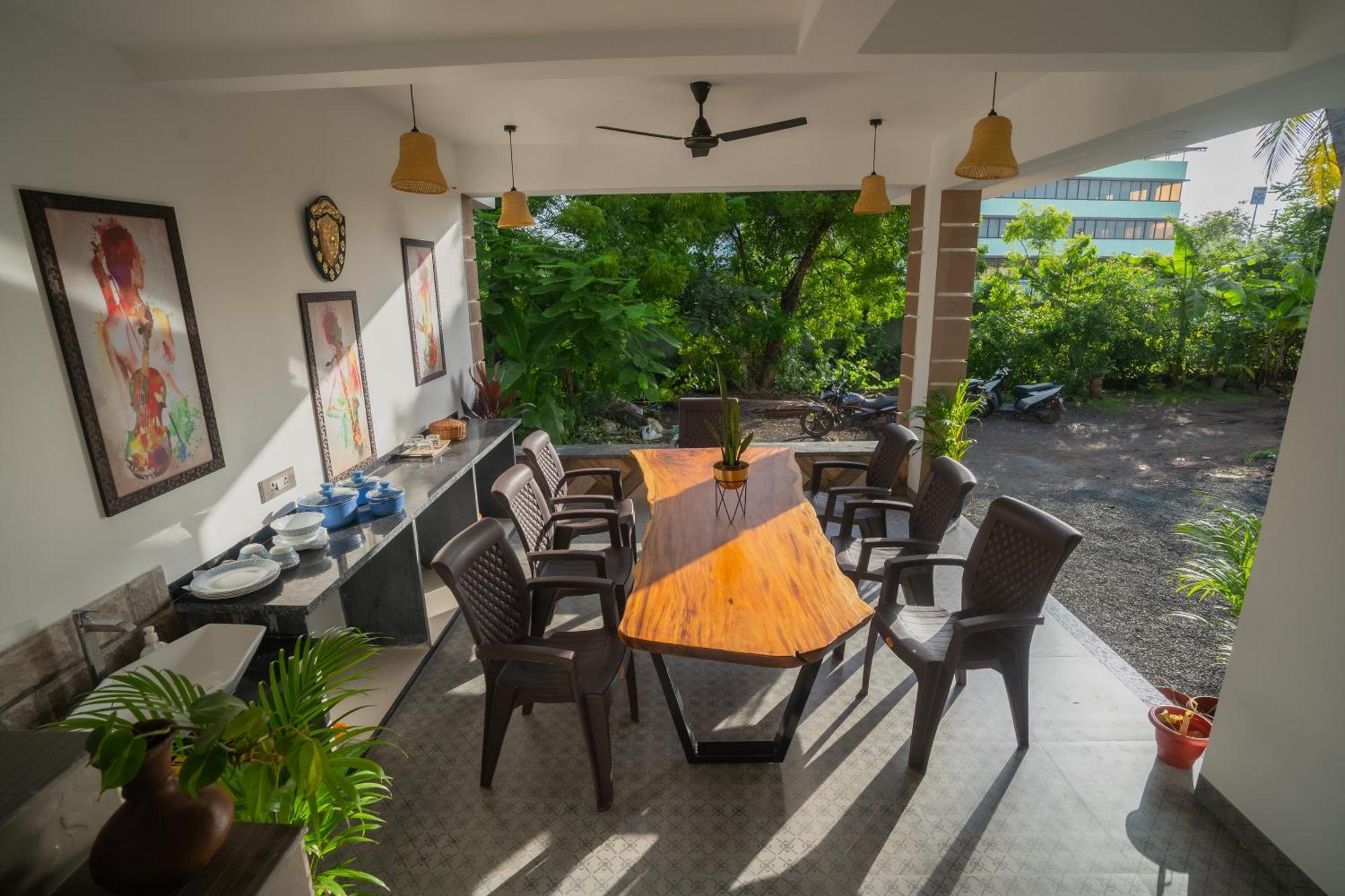 Almond Villa อลีบาก ภายนอก รูปภาพ